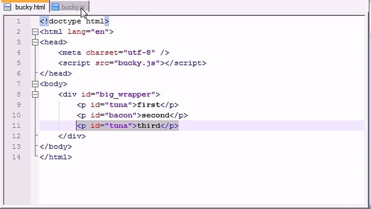 ---HTML5 Tutorial - 26 - querySelectorAll - YouTube