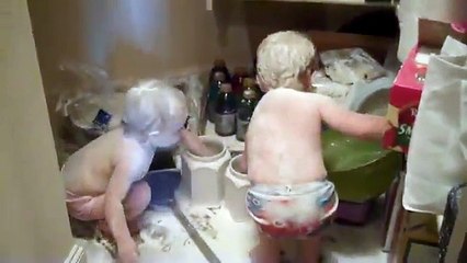 Maman, on voulait juste faire une tarte aux pommes ...