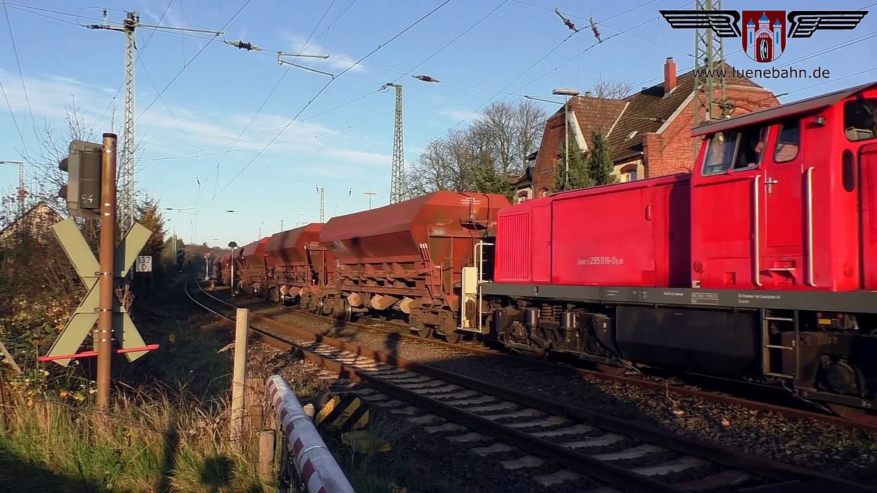 Wieder Betrieb auf der Luneburger Hafenbahn - mit DB BR 295