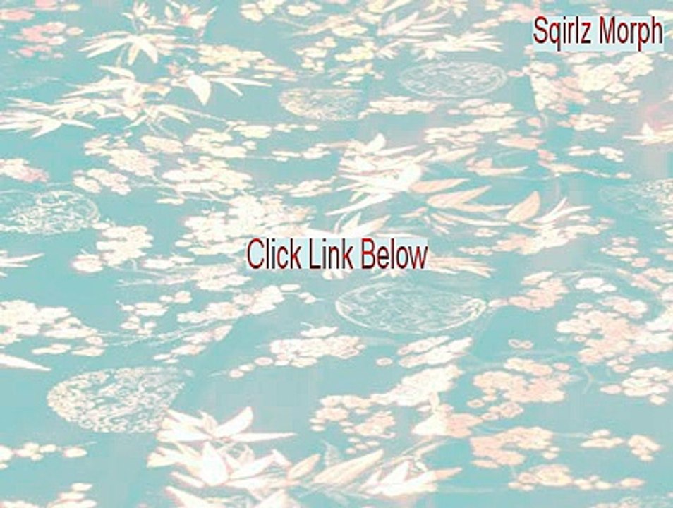 Sqirlz Morph Crack - Legit Download [2015]