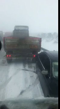 TEM'deki Zincirleme Kazanın Görüntüleri - Ortalık Karıştı