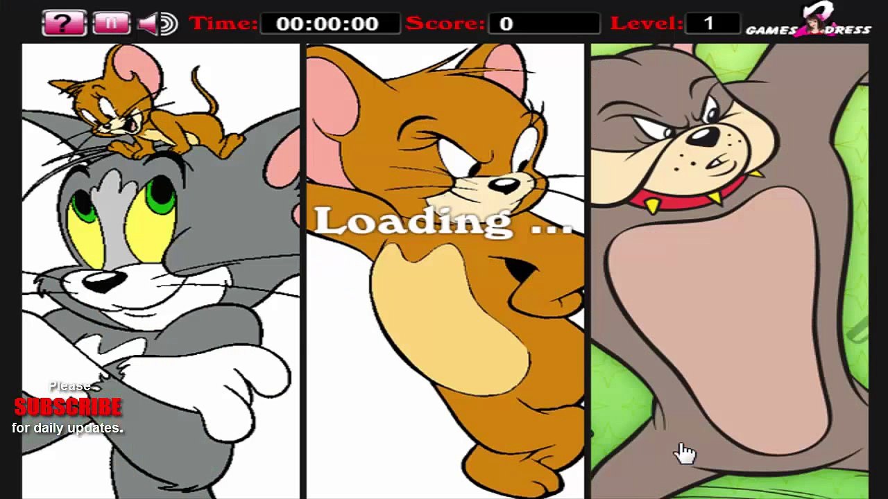 トムとジェリーゲーム - トムとジェリーのマッチングパズルゲーム - 無料ゲームオンライン