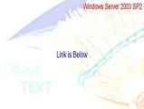 Windows Server 2003 SP2 (32-bit x86) Full Download [Instant Download 2015]
