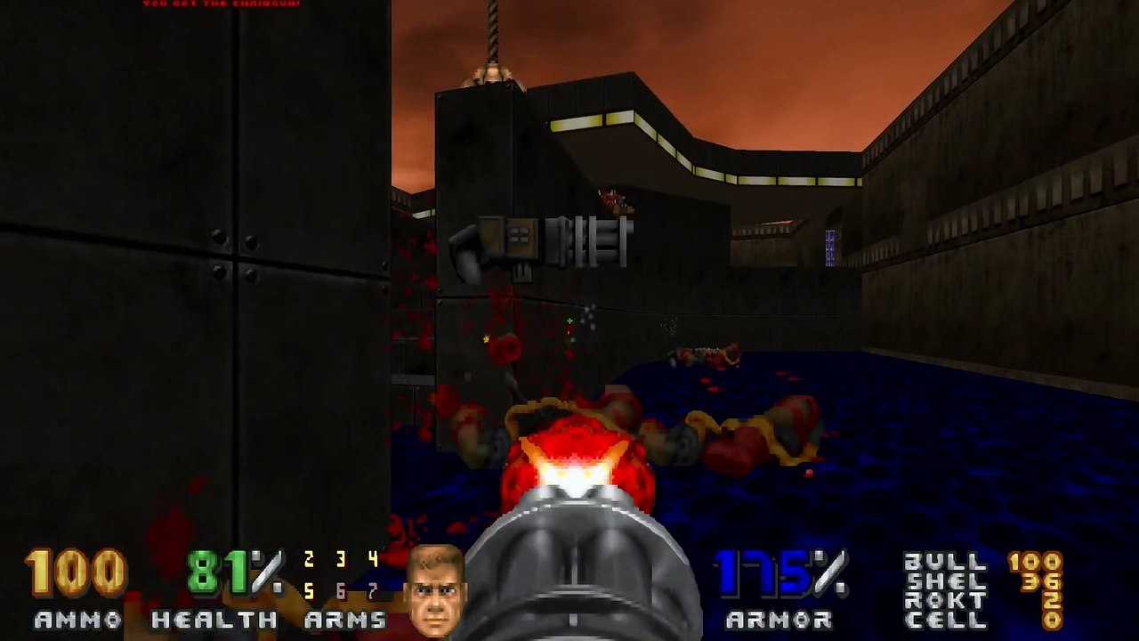 Let's Play - DooM 2 @ Ultra-Violence [Deutsch] -- MAP03 (1080p)
