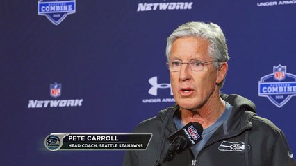 NFL: General: Seattle Seahawks news conference (Carroll)