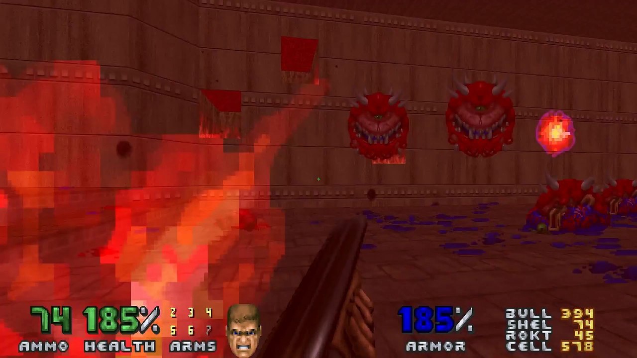 Let's Play - DooM 2 @ Ultra-Violence [Deutsch] -- MAP08 (1080p)