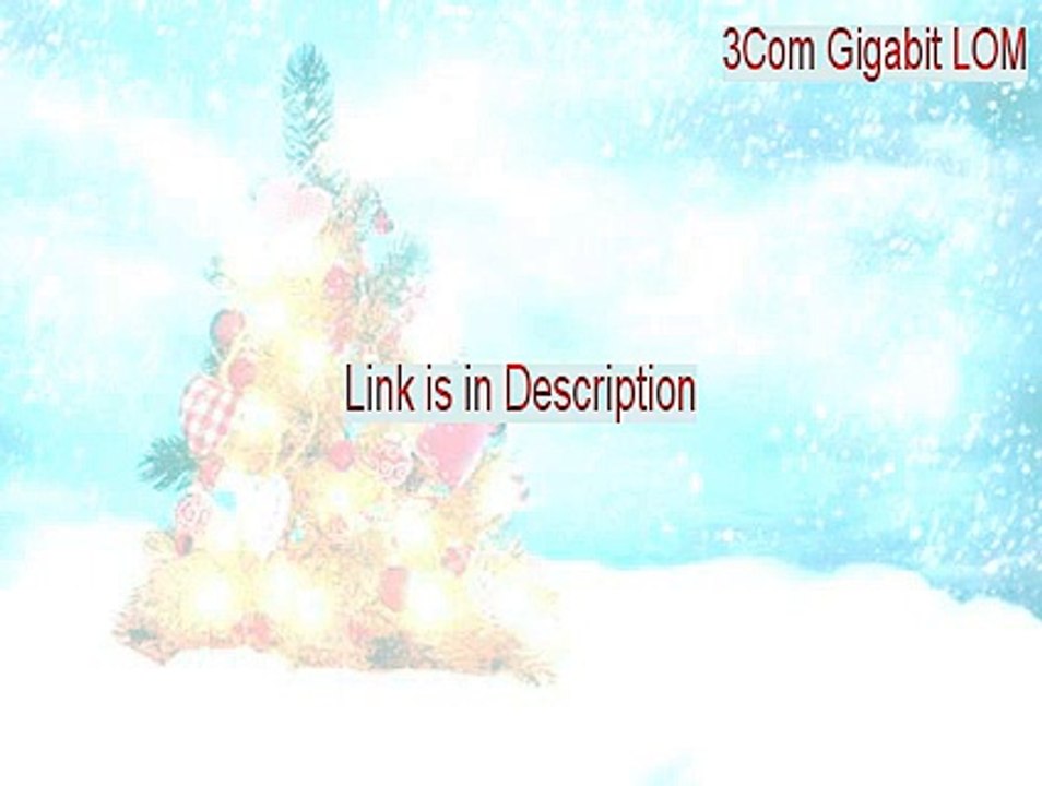 3Com Gigabit LOM (3C940) Cracked [3com gigabit lom windows 7 2015]