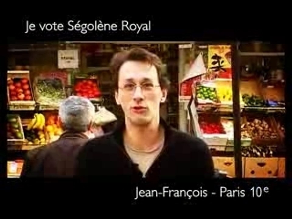 Economie Je vote Ségolène Royal