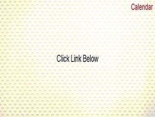 Calendar Full Download - Instant Download