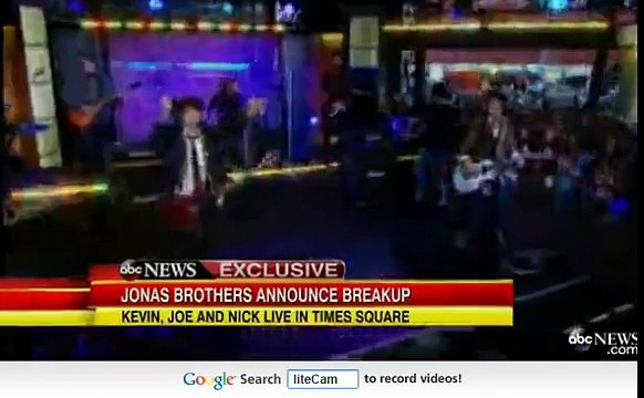 Jonas Brothers Announce Breakup on Good Morning America