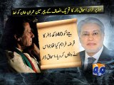 Ishaq Dar reacts to Imran Khan’s Allegations-21 Feb 2015