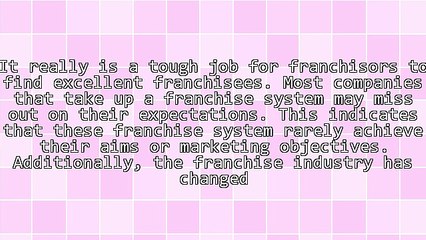 4 Invaluable Ideas That Can Help You Pull In Franchisees