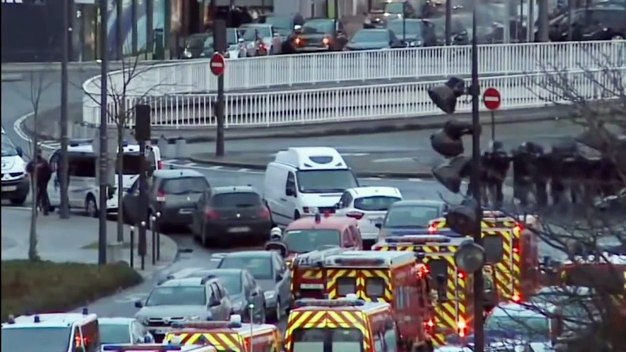 French Police Chase Benny Hill In Paris