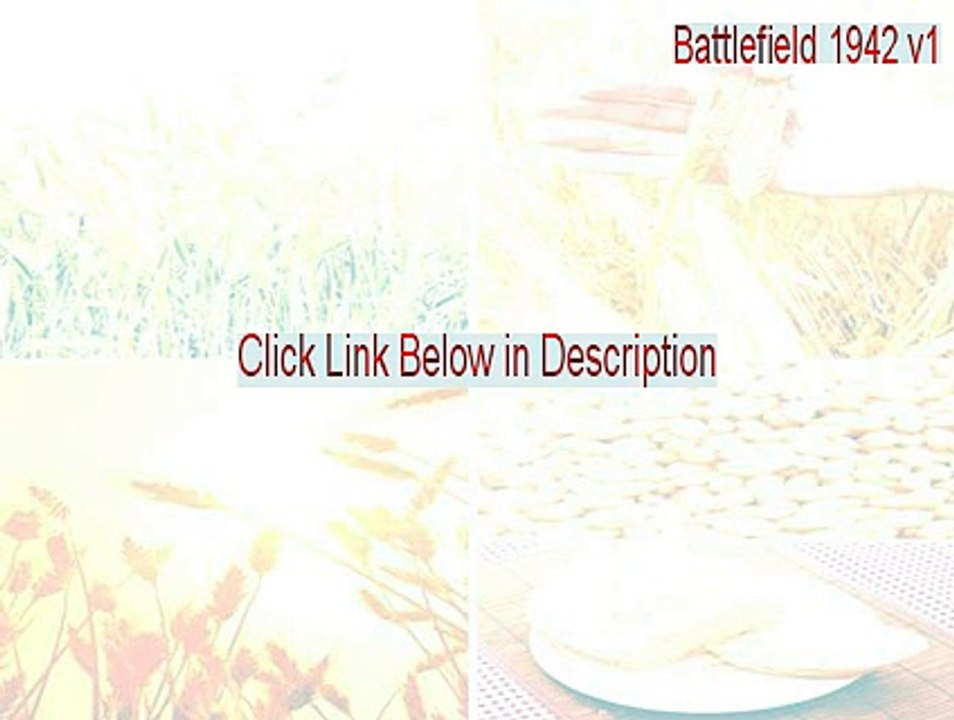 Battlefield 1942 v1.6.19 patch Serial (Instant Download)