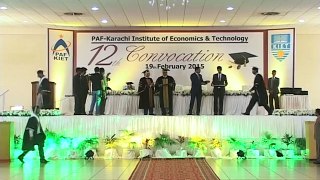 12th Convocation of PAF-KIET