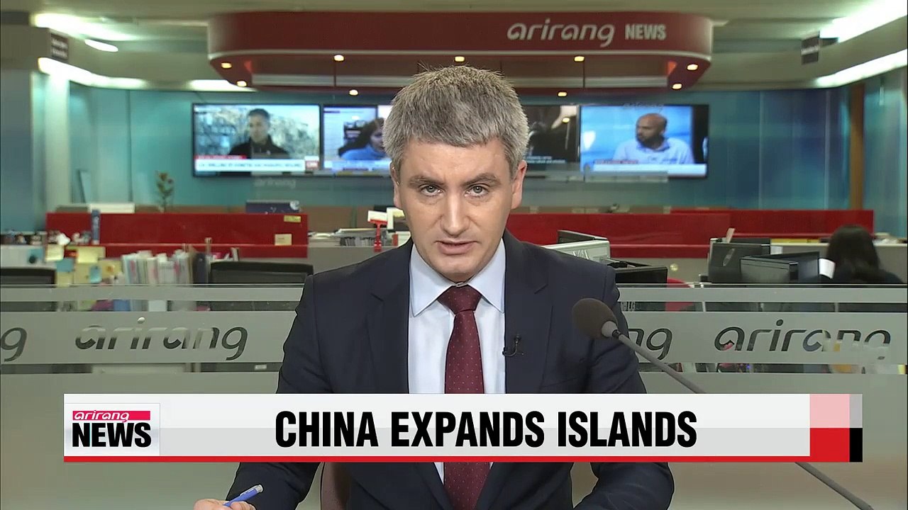 China's structures in disputed South China Sea waters taking shape