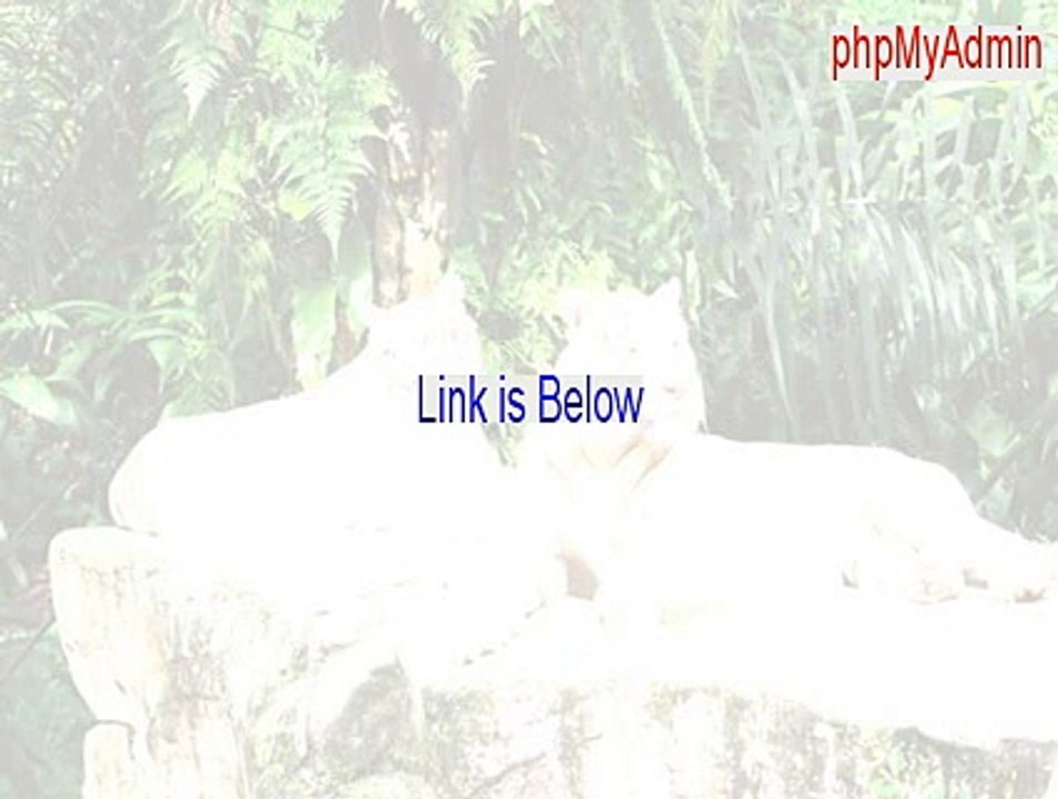 phpMyAdmin Crack (Download Now)