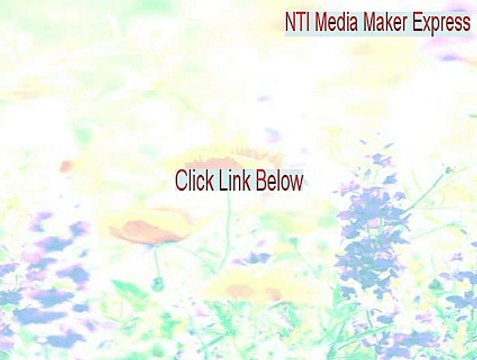 NTI Media Maker Express Full [Free Download]