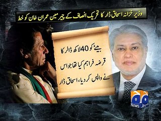 Ishaq Dar reacts to Imran Khan’s Allegations-21 Feb 2015