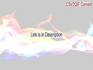 CSV2QIF Convert Cracked (Free Download)