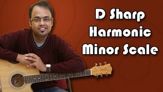 How To Play - D Sharp Harmonic Minor Scale - Guitar Lesson For Beginners