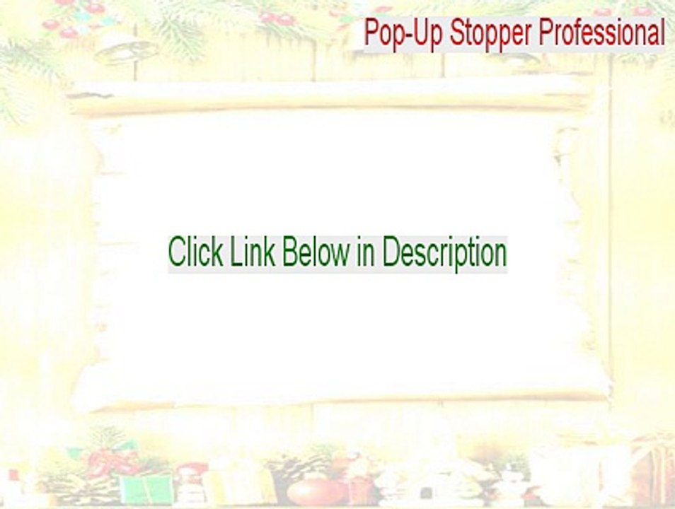 Pop-Up Stopper Professional Keygen - Legit Download