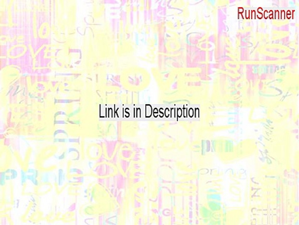 RunScanner Crack [Legit Download 2015]