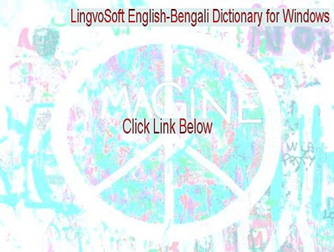 LingvoSoft English-Bengali Dictionary for Windows Key Gen (Download Now 2015)