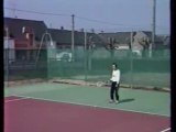 1990 - premiers cours de tennis à Bricy