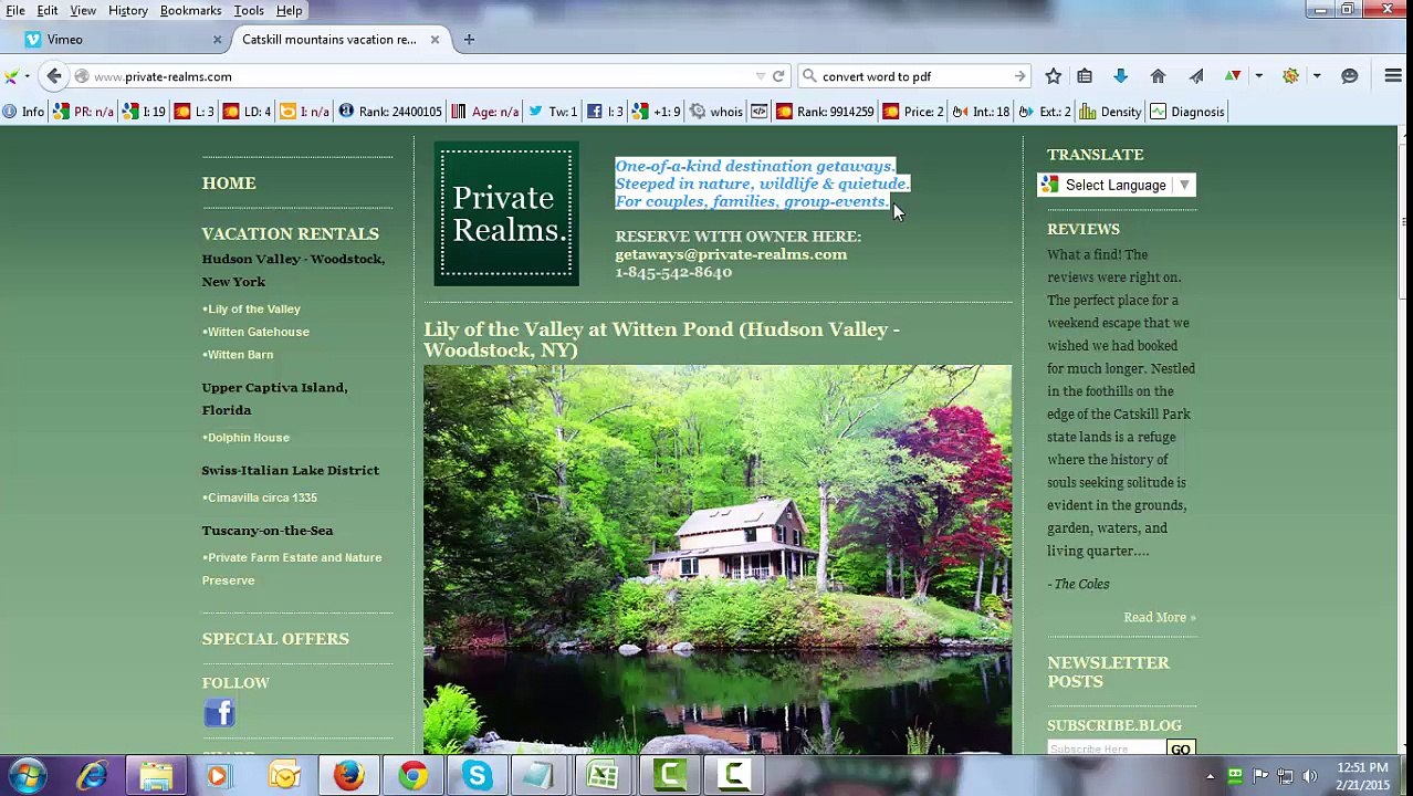 Book Vacation Rentals homes in switzerland - Private Realms