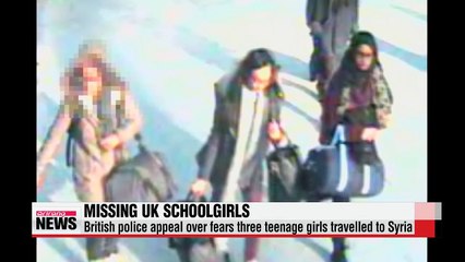 British police appeal over fears three teenage girls travelled to Syria