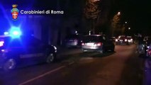 Roma - 10 arresti dei Carabinieri in operazione antidroga a Ponte di Nona (20.02.15)