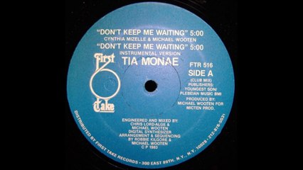 Tia Monae - Don't Keep Me Waiting (1983)