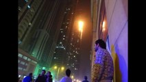 L'incendie impressionnant d'un gratte-ciel à Dubaï