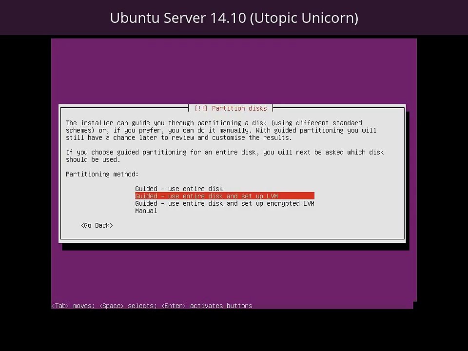 How to install Ubuntu Server 14.10 Utopic Unicorn