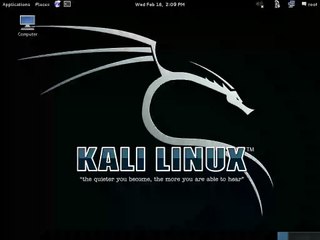 Kali Linux 1.1.0 a quick tour