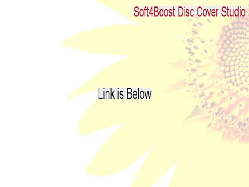 Soft4Boost Disc Cover Studio Keygen (Soft4Boost Disc Cover Studiosoft4boost disc cover studio)