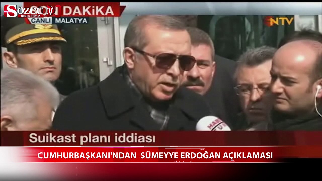 Cumhurbaşkanı'ndan Sümeyye Erdoğan açıklaması