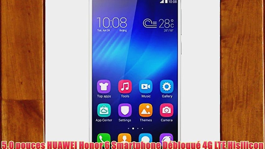 NewTec24 Huawei Honor 6 Smartphone Dual Sim Android 4.4 5.0 pouces D?bloqu?  4G LTE Octa Core - CenturyLink