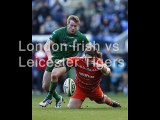 watch Irish vs Tigers Rugby match online live in Reading