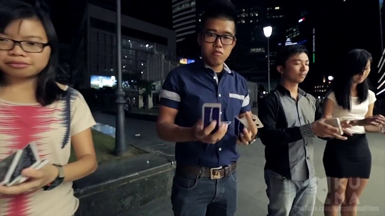 Guys skills with their cards are unreal - Captivating Cardistry Wizards - Singapore