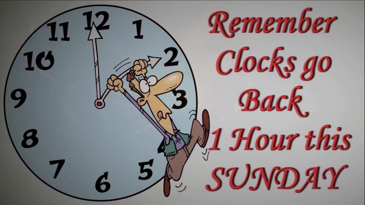 Clocks go Back