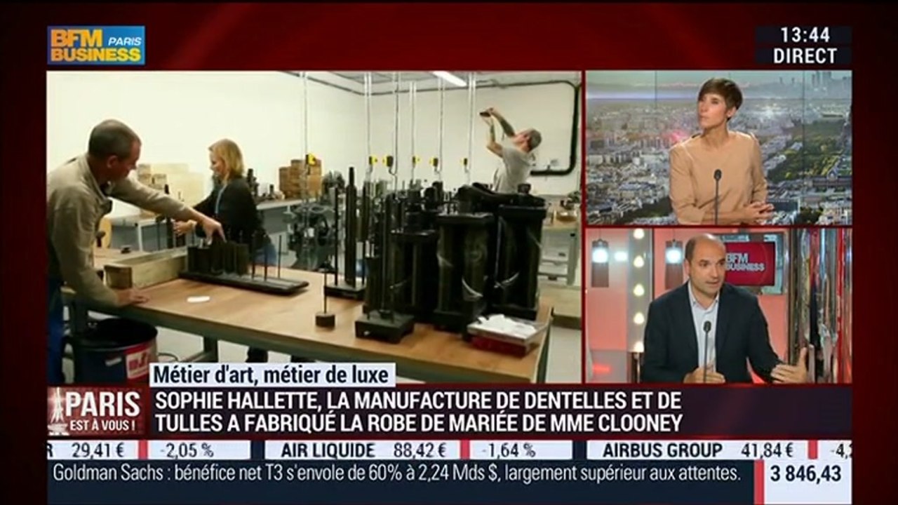 Métiers d'art, Métiers de luxe: Maison Sophie Hallette, fabricant de dentelles et de tulles - 16/10