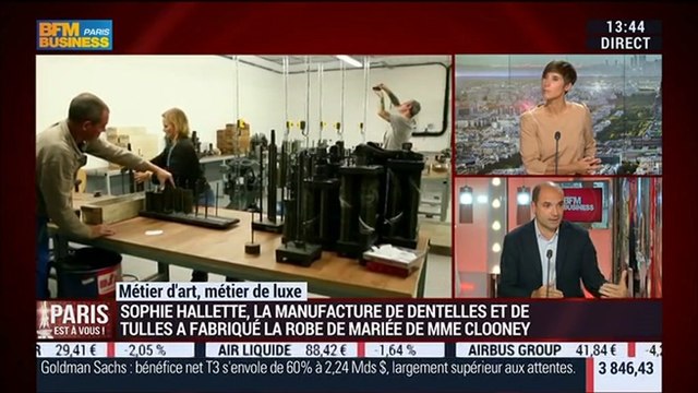 Métiers d'art, Métiers de luxe: Maison Sophie Hallette, fabricant de dentelles et de tulles - 16/10