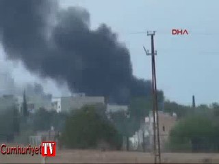 IŞİD tarafından atılan 3 havan mermisi Türkiye sınırına düştü