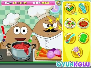 Pou Mutfakta Kaytarma Oyunu Nasıl Oynanır