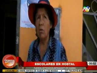 Escolares son sorprendidos en hostal de Casma