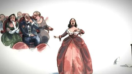 TV3 - 33 recomana - L'estrena de La Traviata, il·lustrada per Eva Sánchez