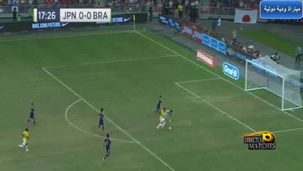 Neymar inscrit un quadruplé avec le Brésil face au Japon