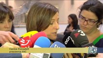 TV3 - Els Matins - Reaccions de Teresa Forcadell, Muriel Casal i Josep Maria Vila d'Abadal